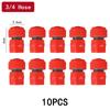 3/4" Garden Hose Quick Connector Water Pipe Car Wash Gun Joint Fittings - Durable Watering Pipe Accessories for Home Yard
