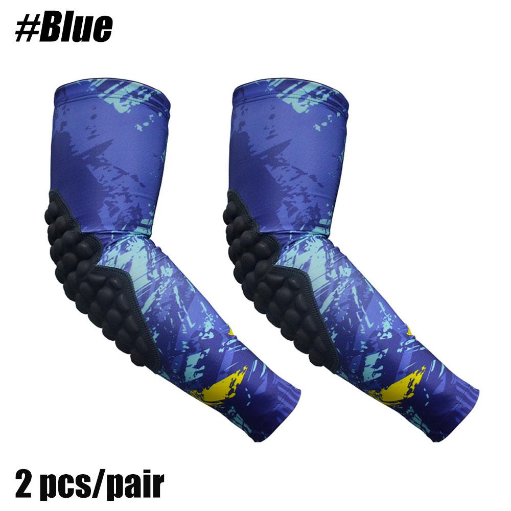 Спортивные нарукавники Компрессионные налокотники для спортзала Баскетбольные налокотники Защита рук для волейбола и футбола Подходит для взрослых, подростков и детей