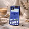 F-Забавный C-Калькулятор P-Узор Чехол для телефона Для iPhone17,16,15,14,13,12Plus,Pro Max,XS,5G Мягкий Силиконовый Черный Чехол
