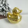 Creative Cute Duck Disco Ball Duck Shape Christmas Decoration Duck  Cake Decoration