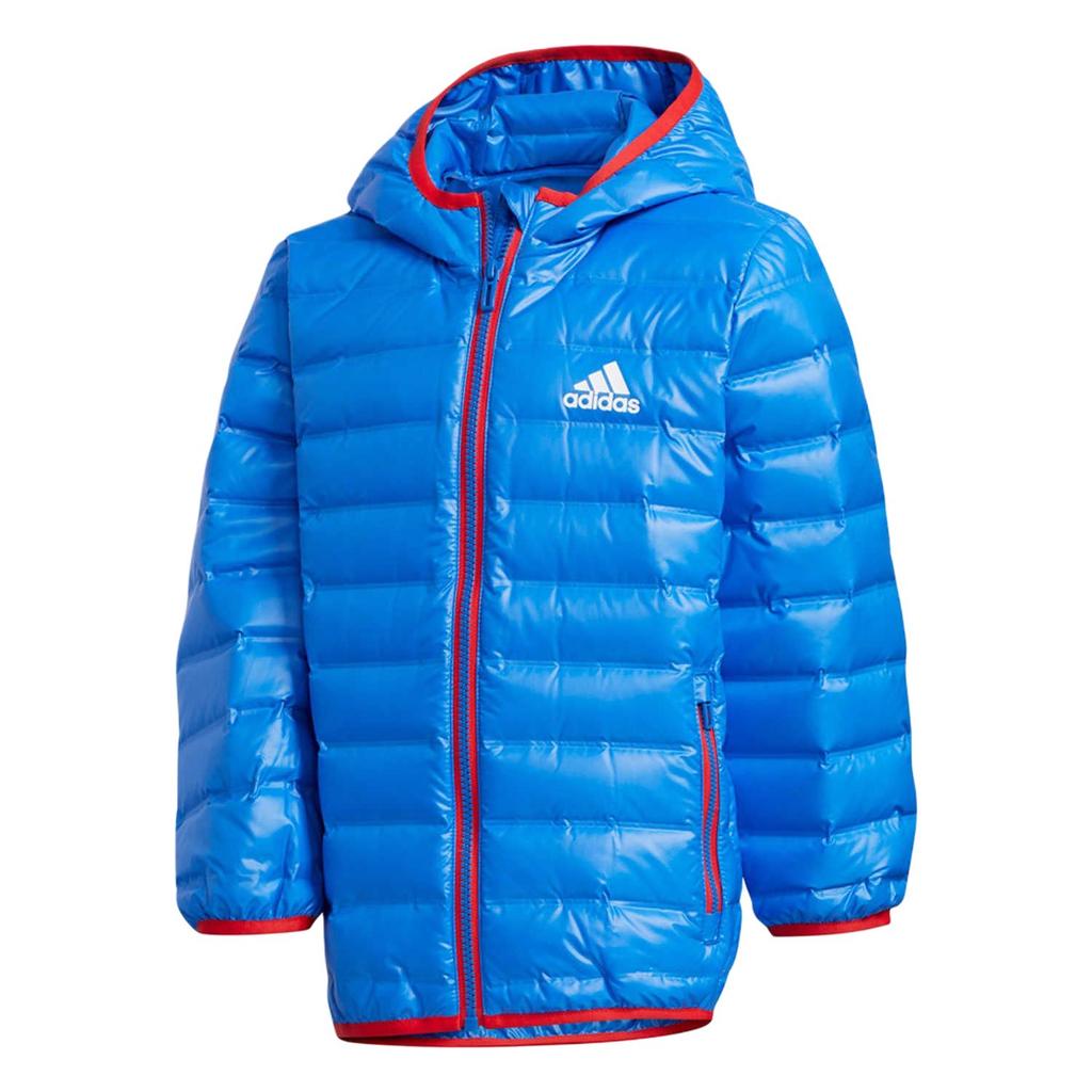 adidas Пуховик Синий Детский Возраст 3 7 Лет GC9258