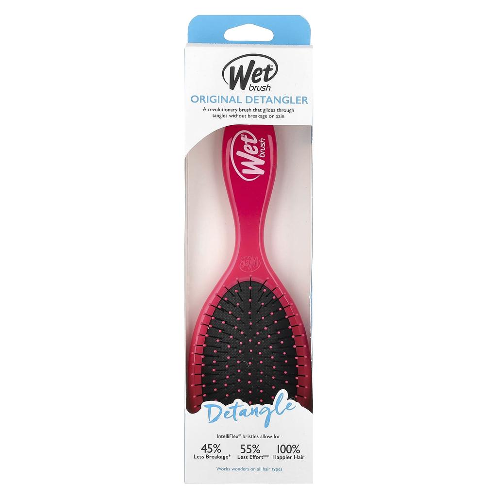 Wet Brush Оригинальная расческа для распутывания волос, розовая, 1 щетка