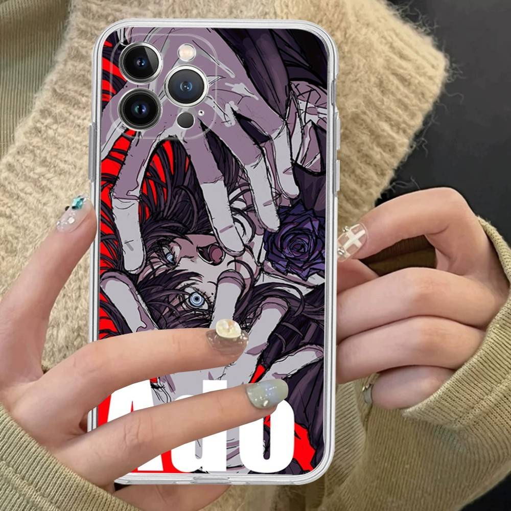 Виртуальная певица Ado Для IPhone 17 16 15 14 13 12 11 Pro Max Plus Mini Чехол Для Прозрачного Чехла