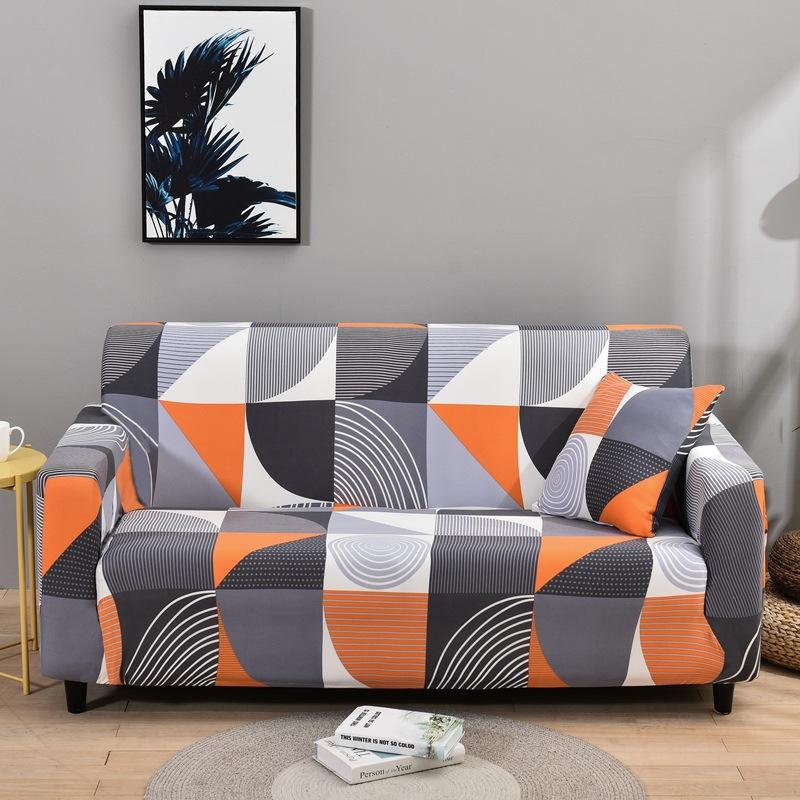 Living Room Model Room Non Slip Full Cover Fabric Sofa Cover Four Seasons Universal All Inclusive Elastic Sofa Cover