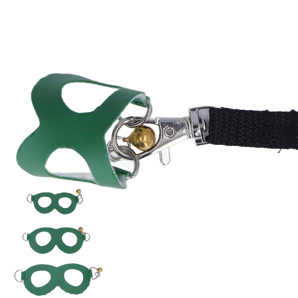 Hamster Harness and Leash Set Artificial Leather Soft Easy To Wear Rat Walking Harness Vest and