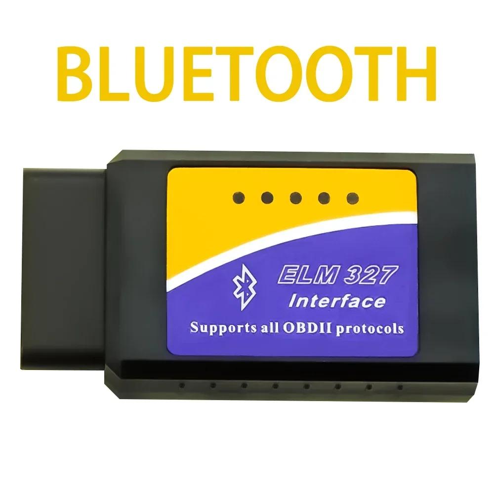 OBD2 автомобильный сканер мини ELM327 диагностический адаптер тестер беспроводной WIFI Bluetooth автомобильный диагностический инструмент считыватель кодов для Android IOS