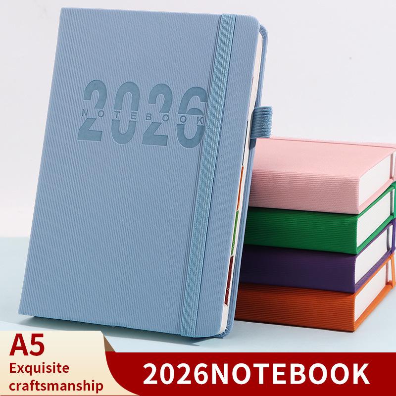 Ежедневник на 2026 год для трансграничного планирования: 365-дневный дневник и блокнот для управления временем