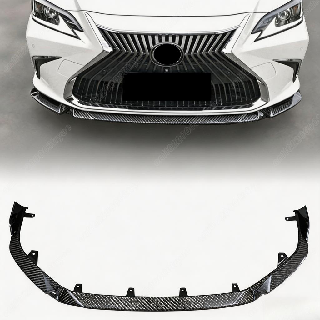Для Lexus ES 2018 2019 2020 2021 2022 Автомобильный Сплиттер Переднего Бампера Губа Подбородок Декоративный Спойлер Автомобильный Модификация Кузова