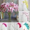 Artificial Butterfly Orchid Silk Flower Wedding Party Fake Home Bouquet Decor