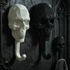 3 шт. Многоцелевой вешалка Новый Геометрический Череп Крючок для халата полотенца Набор Креативные Готические Настенные крючки Для ванной комнаты спальни прихожей