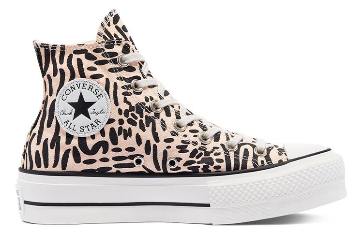 Women's Sneakers Converse Wmns Chuck Taylor All Star Platform High 'Jungle Art'