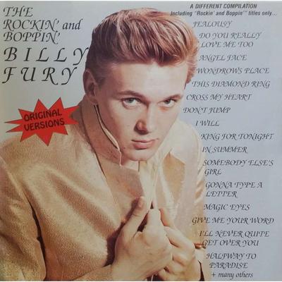 CD БИЛЛИ ФЬЮРИ - The Rockin' And Boppin' Billy Fury MAR018 Marginal Record 1995 Япония Рок Б/У