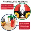 BRIO Wooden Rail Educational Toy Point Rail Expansion Set 33307 Indoor Girls (Ages 3+) Birthday, Christmas, Gift, Play, Boys,