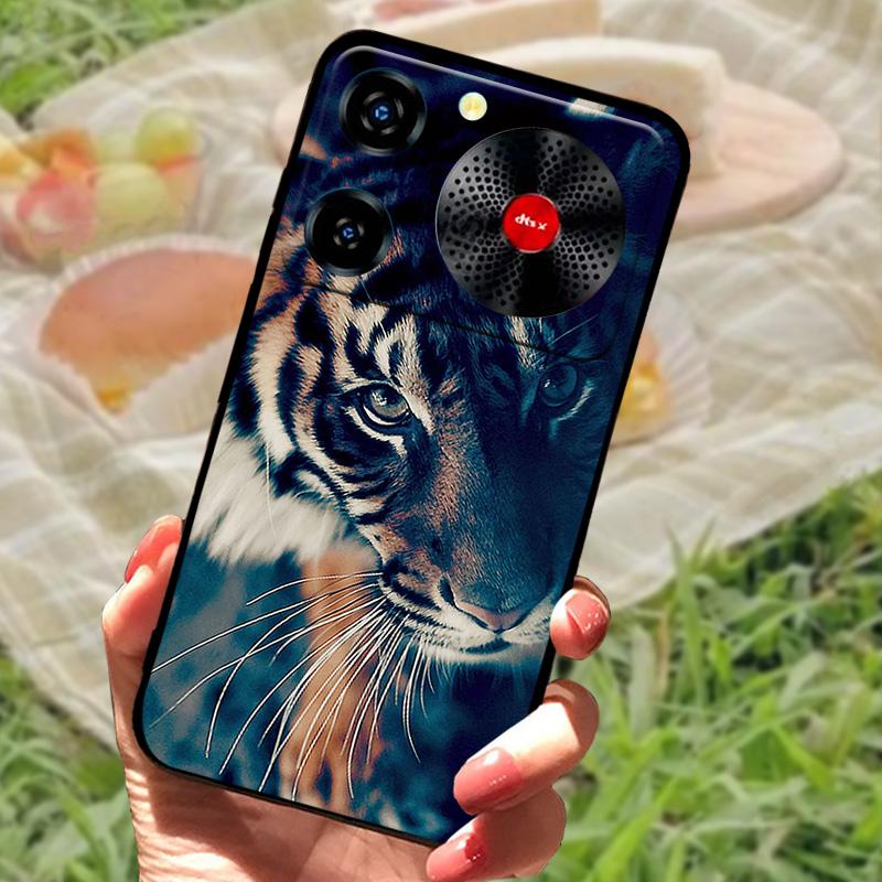 For ZTE Nubia Music Case Shockproof TPU Silicon Black Bumper Cover For ZTE Nubia Music Phone Cases Cute Back Cover Fundas Capa
