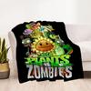 Plants vs. Zombies blankets Suitable for sofas, travel, living rooms also a good gift for friends and family Suitable for all seasons.