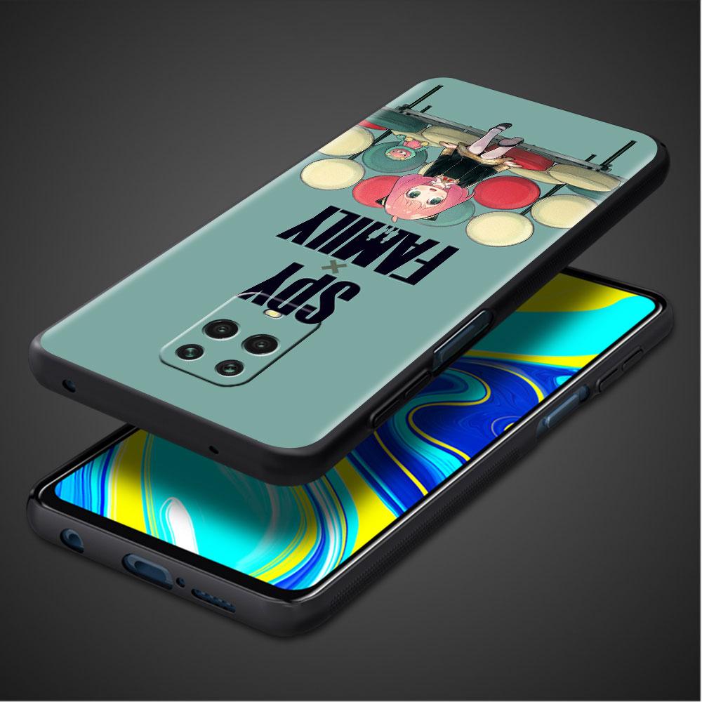 Чехол для Xiaomi Redmi Note 10 9 11 Pro Мягкий чехол для телефона 10S 9S K40 8 9A 9C 9T 7 10C 8T Силиконовый чехол SPY×FAMILY Аниме Оболочка Sac