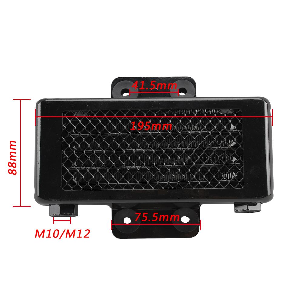 Motorcycle Oil Radiator Cooler Universel Aluminium Pit Bike 125cc for Honda Suzuki Motocross Engine Cooling Moto Accessories