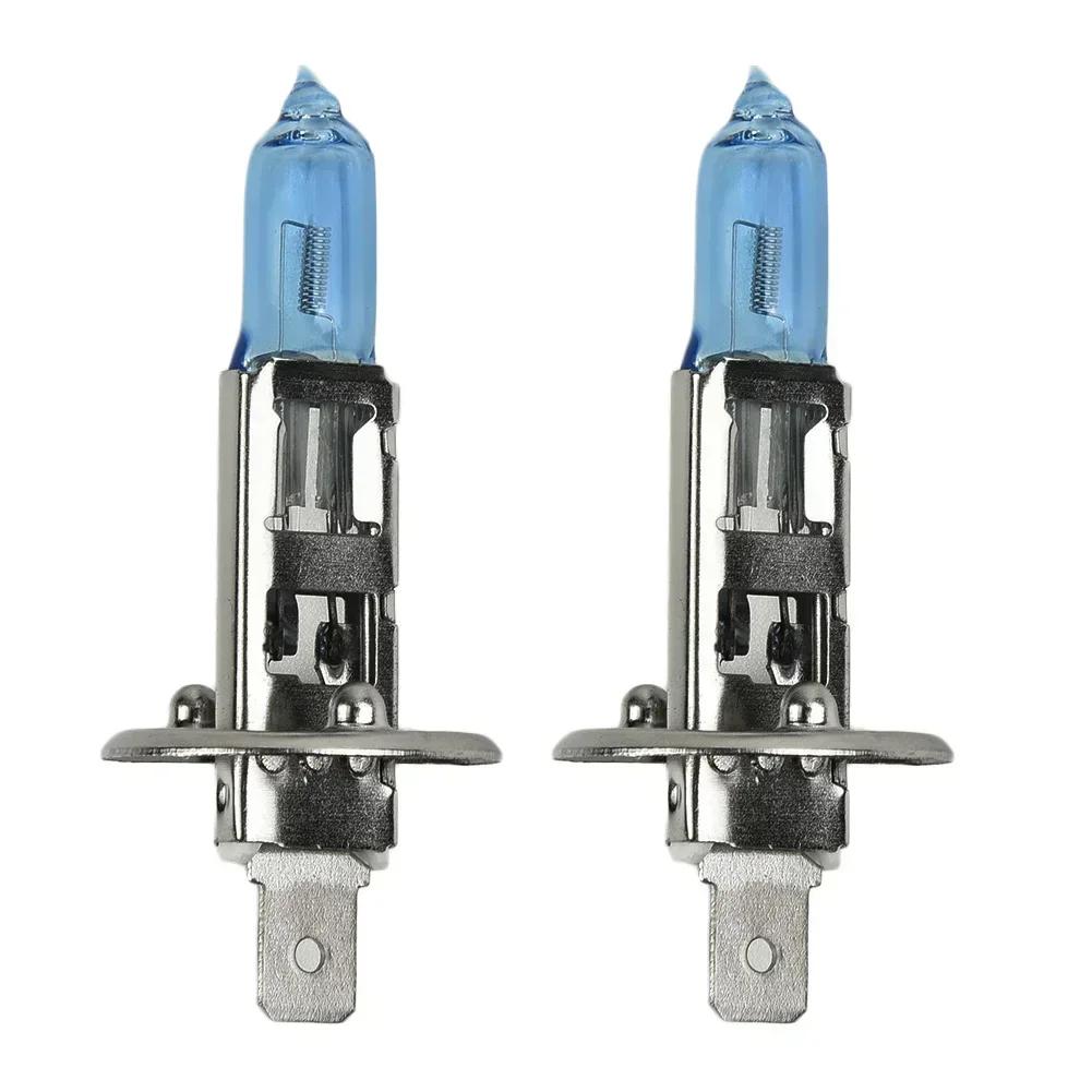 2 шт. H1 100 Вт 12 В супер яркие 4300 К белые противотуманные фары галогенные лампы для автомобильных фар дальнего света автомобильный стиль парковка авто
