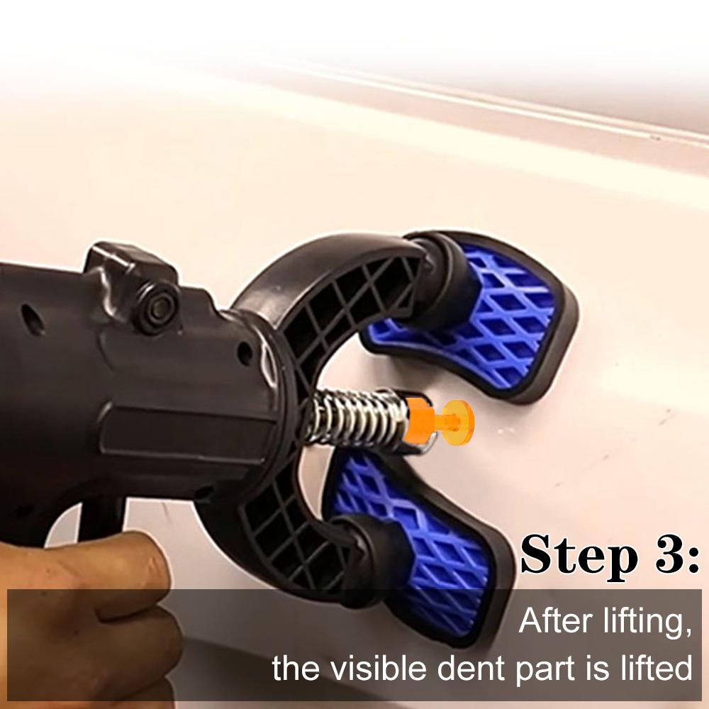 Оранжевые вкладки Инструмент для ремонта вмятин автомобиля Вкладки для вытягивания вмятин автомобиля 10 шт. S M L Пленка для беспокрасочного ремонта вмятин автомобиля Инструменты для удаления вмятин для кузова автомобиля