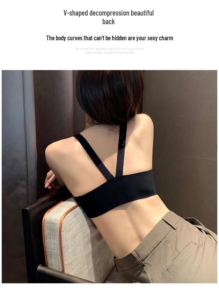 Бесшовный Легкий Тонкий Бюстгальтер: Сборка спереди на застежке, красивая спинка, без косточек, без магнитов, регулируемый, женский стиль чистого желания.