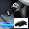 4PCS Metal Car Wheel Tire Valve Air Stem Covers For Toyota chr Corolla Camry rav4 Yaris hilux prius avensis auris Prado fortuner