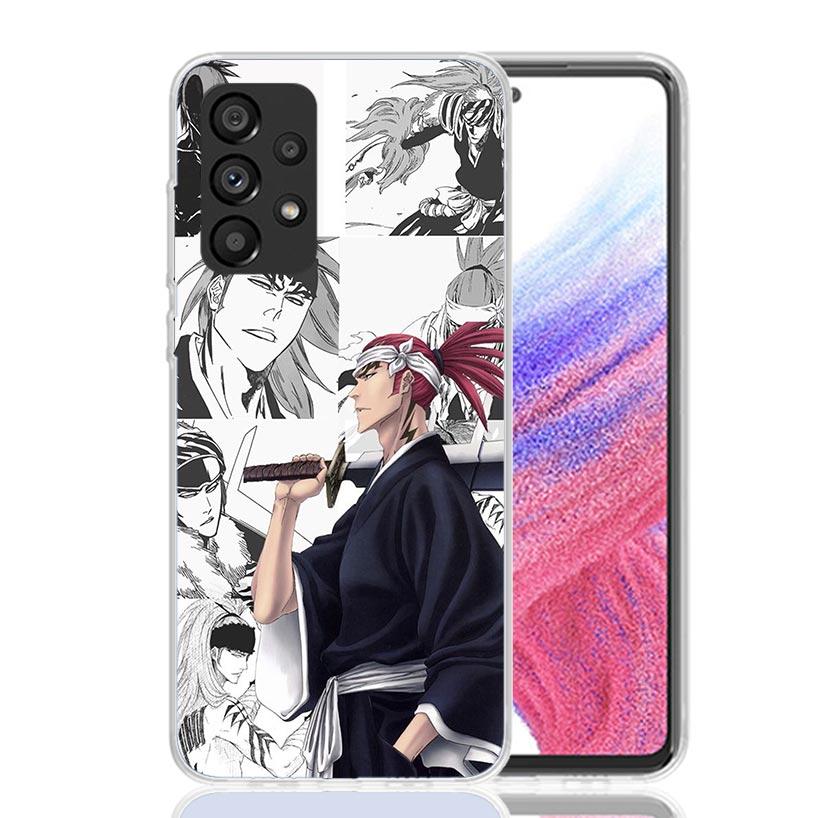 Чехол для телефона с персонажем Итиго Кэмпати из аниме Bleach для Samsung Galaxy A13 A14 A15 A16 A53 A54 A55 A56 A33 A34 A35 A36 A23 A24 A25 A26 A05S