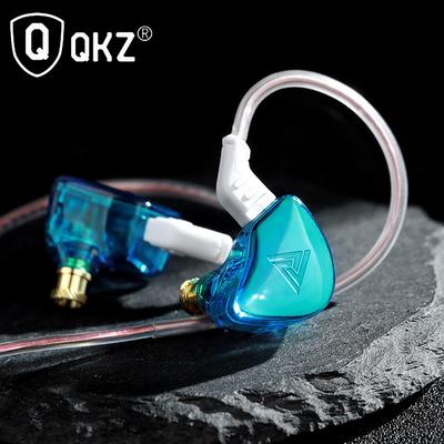 QKZ AK8 HIFI-гарнитура со входом в ухо, гарнитура для мобильных игр, кабель управления с пшеничной гарнитурой, гарнитура с тяжелыми басами