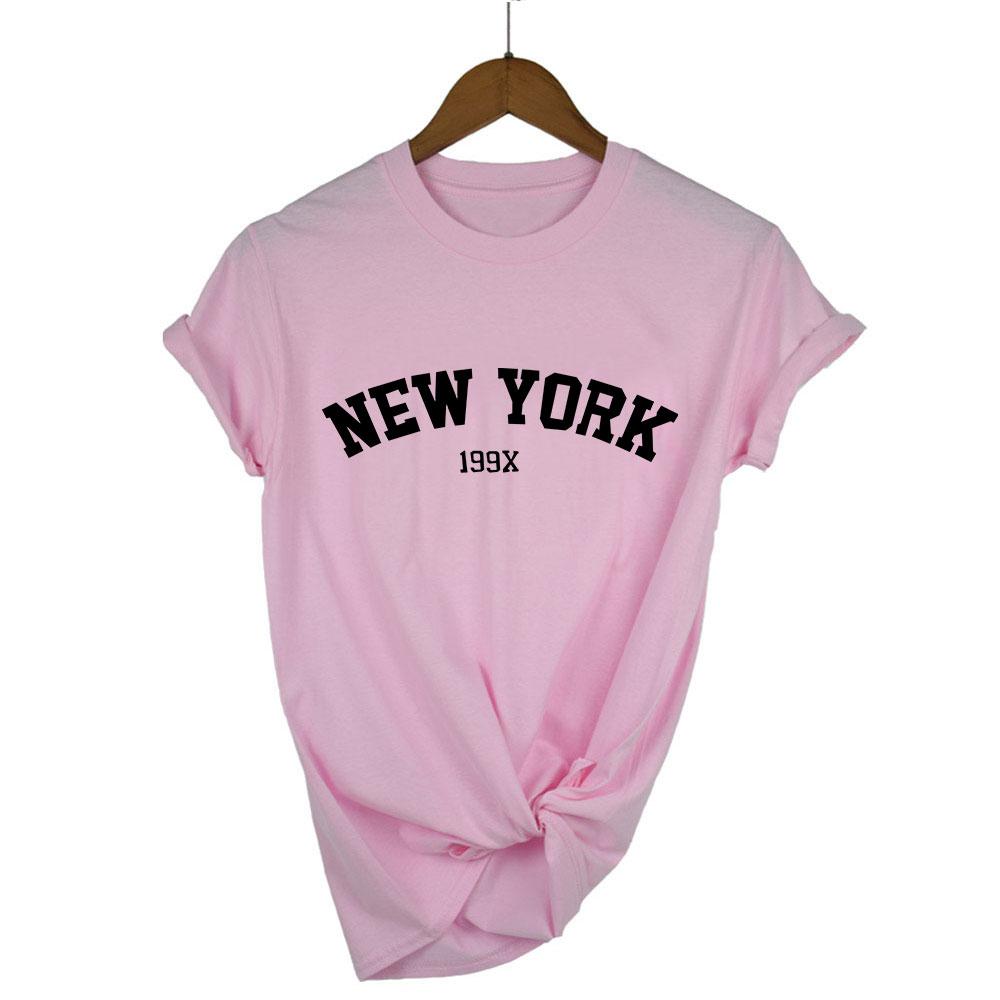 Летняя уличная продажа женская футболка с принтом букв бренда топ с коротким рукавом повседневная модный бренд футболка