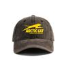 Бейсболка Arctic Cat Потертые кепки Кепка Унисекс Ретро Для улицы Летняя Регулируемая кепка MZ-567