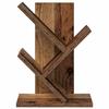 Tree Bookshelf 3 Tier 30 x 18 x 40 cm Engineered Wood Reclaimed Wood