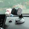 Алмазный держатель для сотового телефона для автомобиля, присоска, воздуховыпускное отверстие, держатель для мобильного телефона, вращающийся свободно, аксессуары для салона автомобиля для девушек и женщин