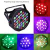 36 LED RGB DMX512 Flat Stage Par Light Effect DJ Disco Party Wedding Holiday Bar Club Decoration Show Sound Activated Lamp