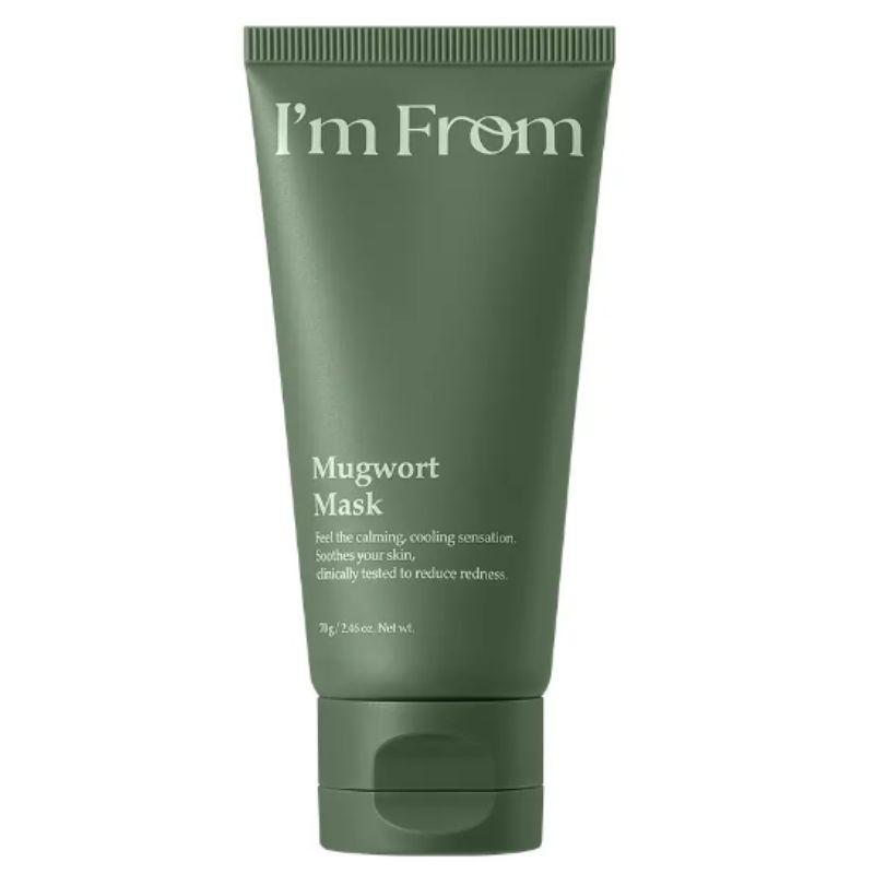 I'm From Mugwort Calming Mask 70g – Hydrating & Soothing Wash-Off Mask for Sensitive Skin