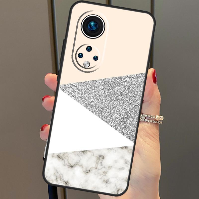 Геометрический мраморный чехол для Honor Magic 6 Pro 5 Lite 50 70 90 X6 X7 X8 X9 Honor X6a X7a X8a X9a X8b X9b