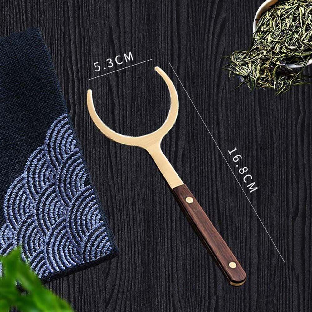 Деревянный зажим для чая Термостойкие щипцы для чая Набор игл Портативные инструменты для чая Кунг-фу Чай