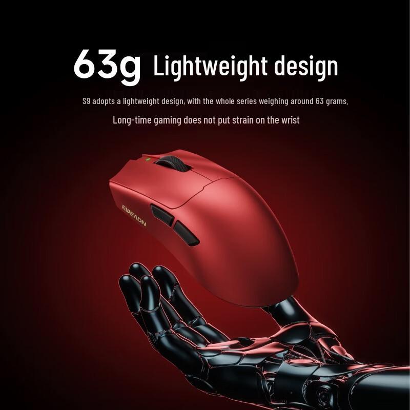 EWEADN S9 Ultra Tri-Mode Gaming Mouse