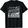 Model Train N Gauge Railroad Model Railway Train N Scale Gift Unisex T-Shirt