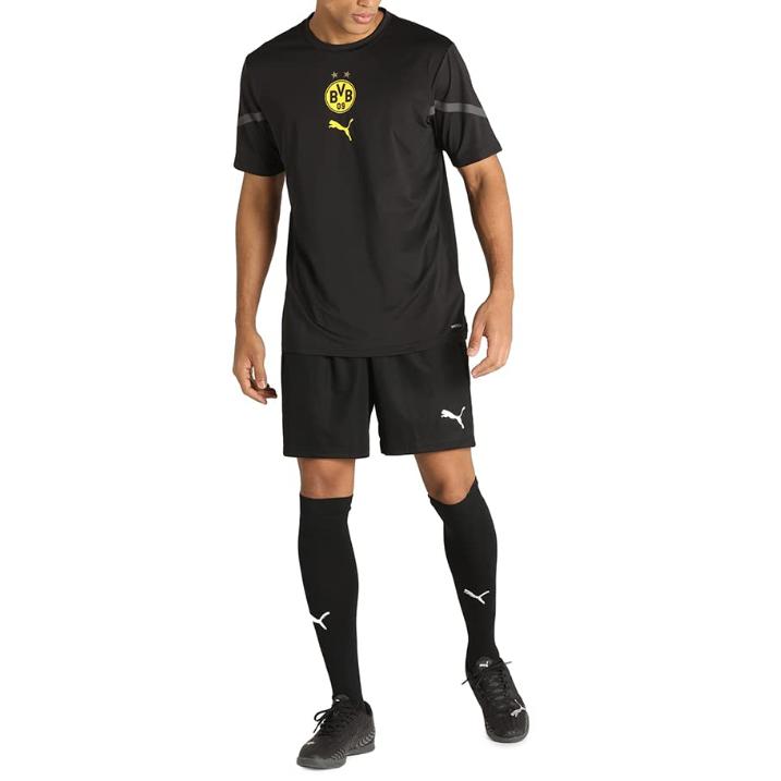 Puma Футболка Боруссия Дортмунд Унисекс Черная 764297-02
