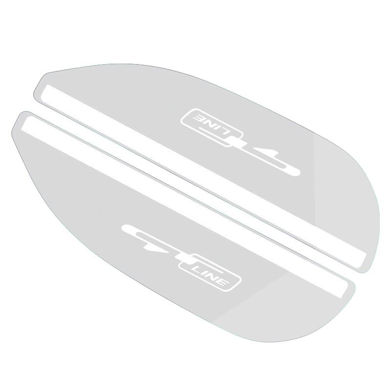 AABIV1 2Pcs Car Rearview Mirror Rain Eyebrows Rainproof Cover For KIA RIO Soul EV6 EV9 Sorento Ceed Niro EV3 Stinger K5 K9 Stonic Forte