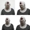 Creepy Latex Upside Down Full Head Mask Perfect For Halloween Costume Parties