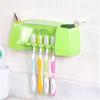 Набор аксессуаров для ванной комнаты, держатель для зубных щеток, настенное крепление, подставка, держатель для зубных щеток, крючки, присоска, инструменты для ванной комнаты, подставка для зубных щеток