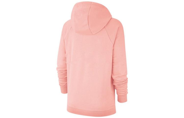 Nike Толстовка женская выбеленная кораллово-красная BV4127-697