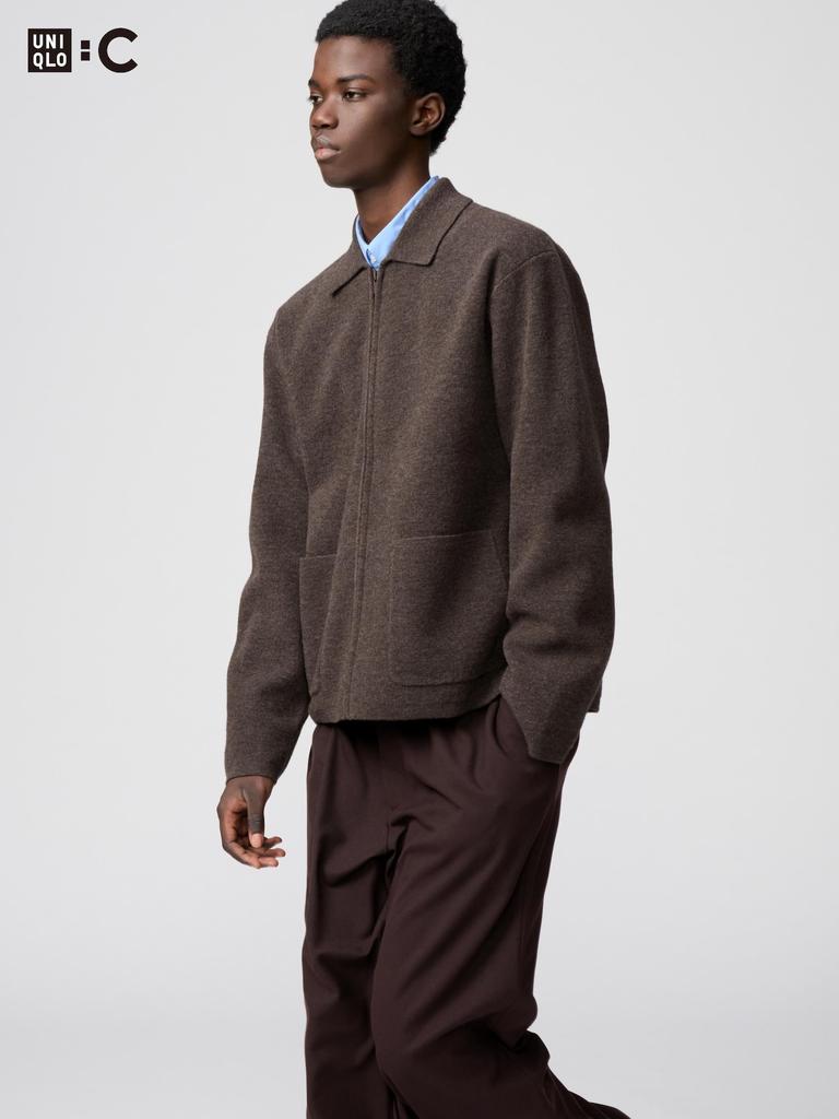 Uniqlo Knitted Full Zip Jacket