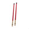 2 Pieces Drumsticks Smooth Handle for Easy Playability Brushes Drum Lovers