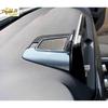 For Honda Civic - Carbon Fiber Center Console Navigation Frame Rear New
