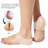 1 Pair Silicone Feet Heel Protective Insoles Heel Cushions Protectors Plantar Fasciitis Heel Pads