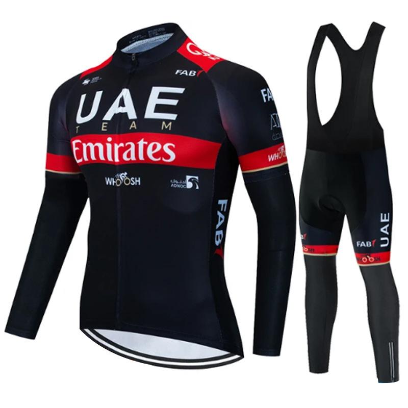 Autumn Road Bike Cycling Suit Long-sleeved Suit Team Cycling Warm Bicycle Suit