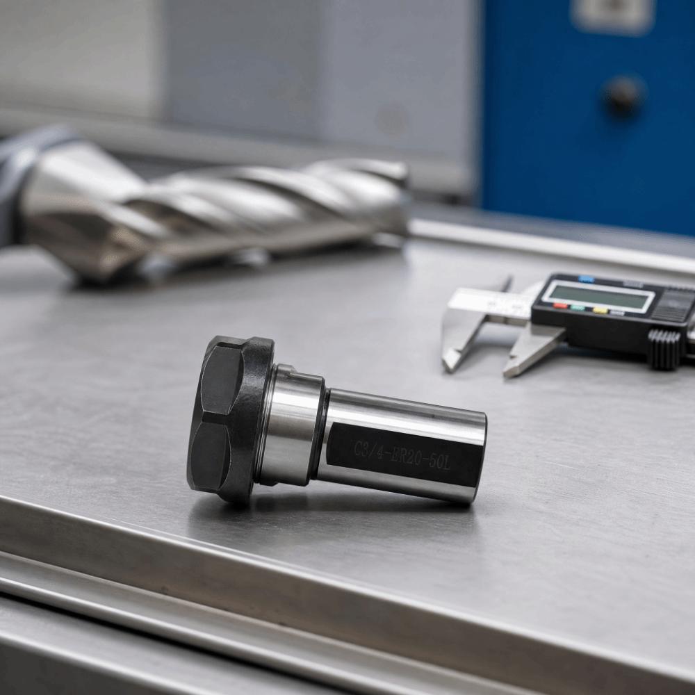 50Mm Length Milling Extension Rod C3/4 Shank Collet Chuck Tool Holder For Milling Machine