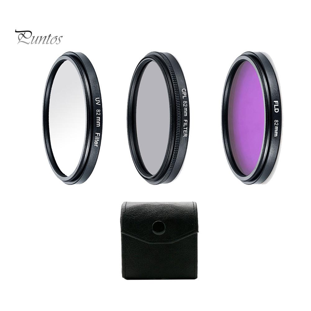 Профессиональный комплект фильтров для фотосъемки UV CPL Polarizer FLD для зеркальных камер