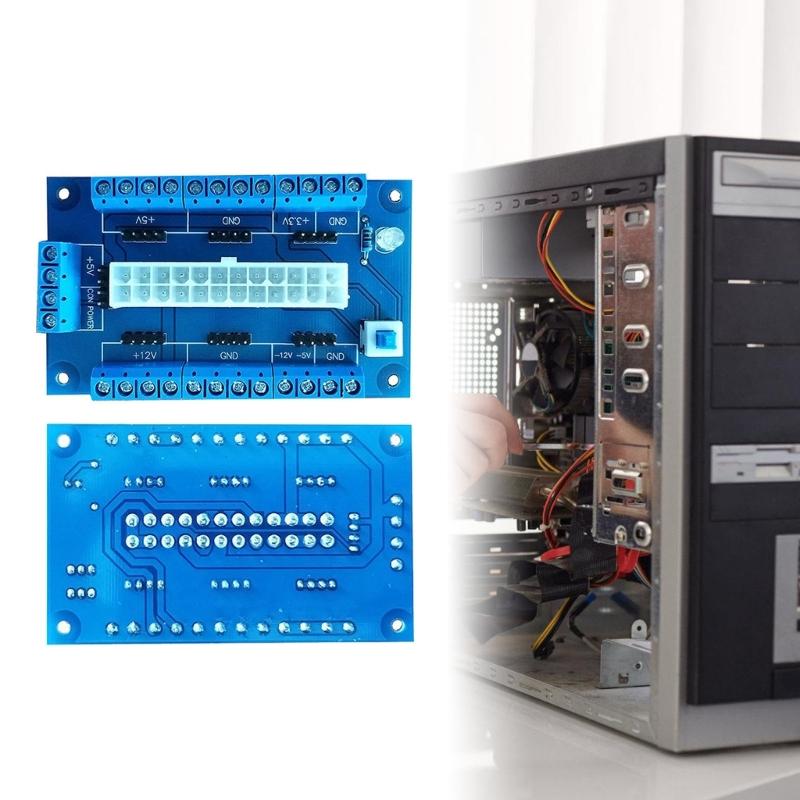 24/20pin   Power Supply Breakouts Board Module  Power Adapter Board Module Terminals Block Breakouts Module